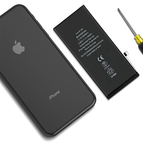 Batterie iPhone XR Sans BMS, 2942mAh - Garantie sans message d'erreur -  Français