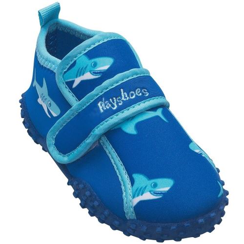Playshoes chaussures d'eau Shark garçons bleu