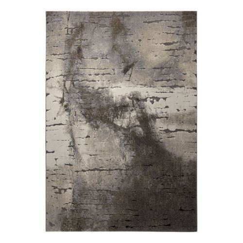 Tapis design marron Wecon Timber Marron 80x150