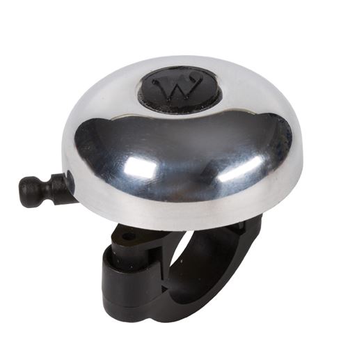 Sonnette de vélo Widek race retro - aluminium poli (sur carte)