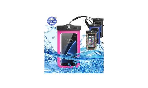 Housse étanche plongée 25 mètres (Certifié IPX8) pour smartphones jusqu'à 5.7