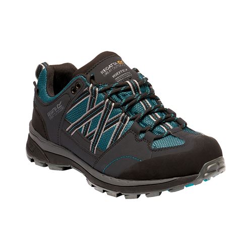 Regatta - Chaussures de randonnée SAMARIS - Femme (39 FR) (Bleu sarcelle/gris) - UTRG3702