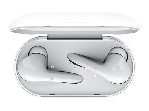 Trust Nika Touch - Véritables écouteurs sans fil avec micro - intra-auriculaire - Bluetooth - blanc