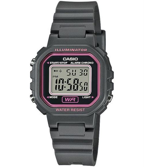 Casio Montre Femme La-20Wh-8Aef Chronographe, Montre Numerique