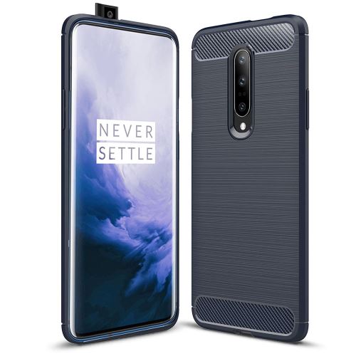Coque brossée noire One Plus 7T PRO Carbon Fiber Antichoc - Accessoires Pochette Case OnePlus 7T PRO