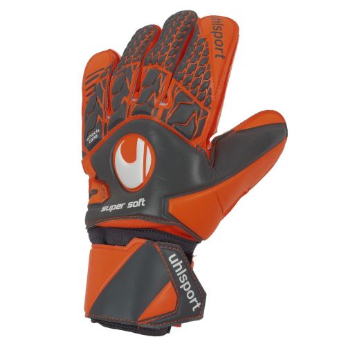 Gants gardien football Uhlsport Super soft h gardien Orange taille : 8 réf : 40077