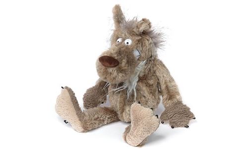 sigikid 38929 Peluche pour Adultes et Enfants Loup Casual Friday BeastsTown