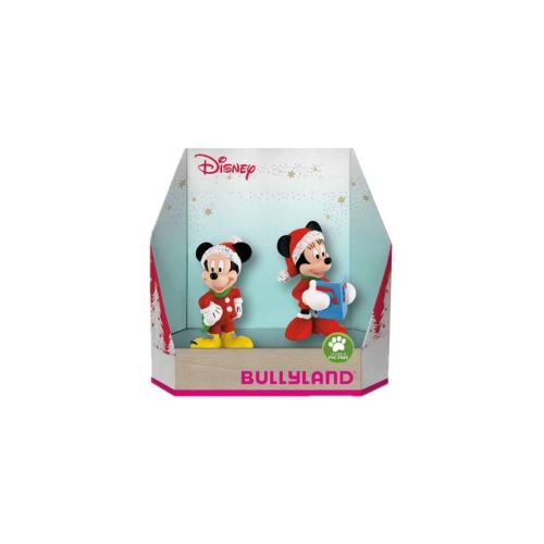 Disney - Pack 2 figurines Mickey Noël