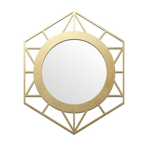 Miroir Cooper Ls - 40 x 50 cm - Dore