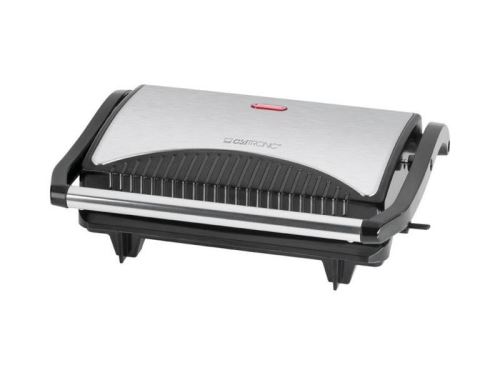 Grill électrique à contact Clatronic MG 3519 (noir-inox)