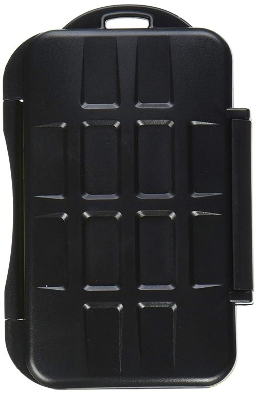 Jjc Mc-xqd6 Étui De Rangement Étanche Pour 6 Cartes Mémoire Xqd