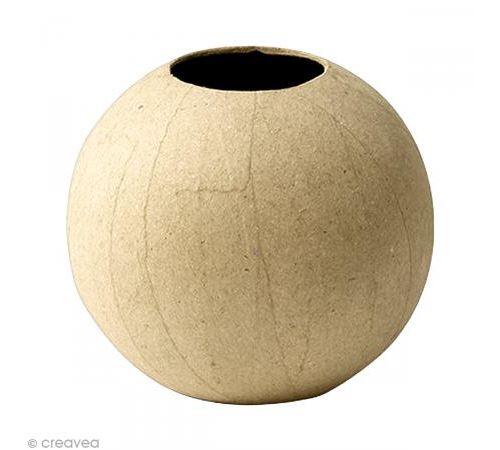 Vase boule 11 cm à décorer