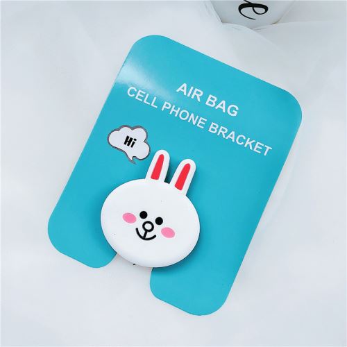 Support de téléphone mignon de bande dessinée universelle Lapin en silicone