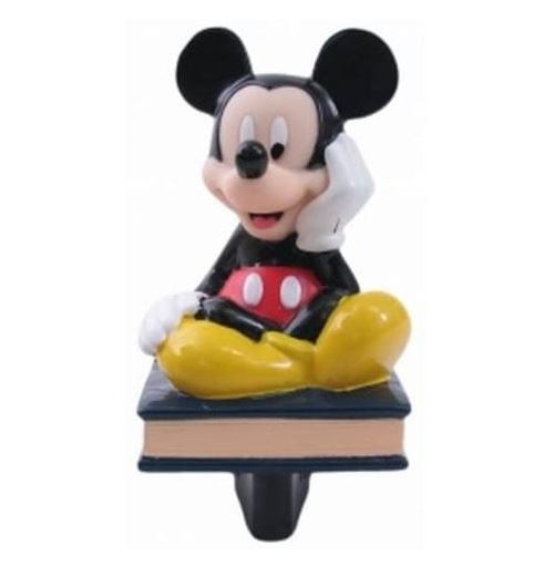 Widek klaxon de bicyclette Mickey Mousecaoutchouc jaune/rouge/noir