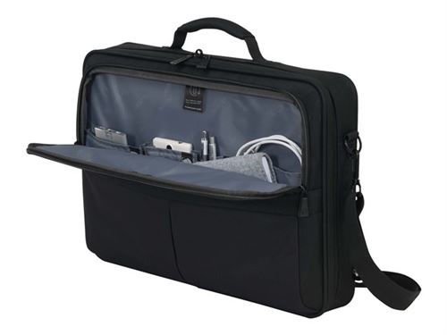 Dicota Multi SCALE 14.1 Sac Messenger Noir - Sacoches d'ordinateurs portables (Sac Messenger, 35,8 cm (14.1), Sangle épaule, 780 g, Noir)
