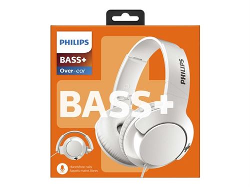 Over Ear Philips Bass+ Shl3175 Micro-casque Philips Bass+ SHL3175