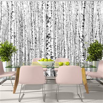 Papier peint Birch forest-Taille L 150 x H 105 cm - 1