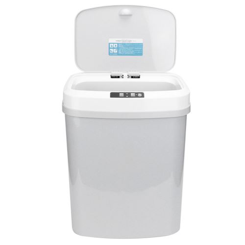 Poubelle à capteur 15L à induction sans contact automatique