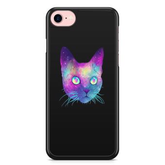 Coque Fifrelin pour iPhone XR Chat Galaxy  Cat  Etui pour 