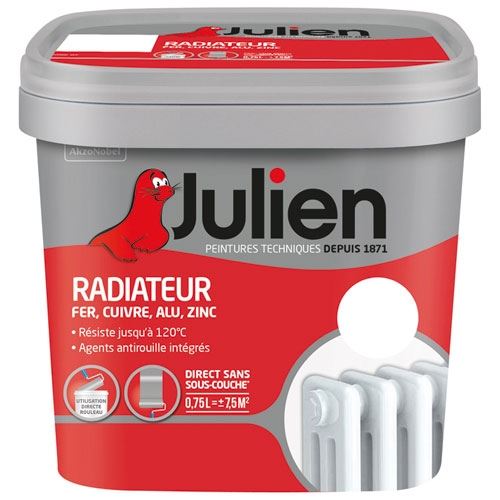 Peint.radia.ph.aqu.mat 0.75l blanc julien 5246263