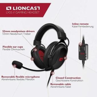 Lioncast Casque et écouteurs - Comparer les prix avec