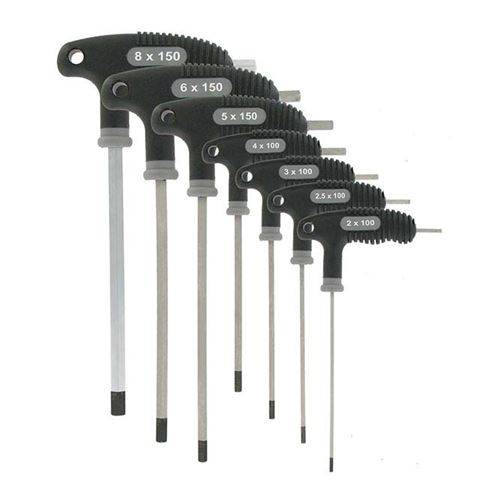 Var Outils Var Set Of 7 P Handled Hex Wrenches 8 mm
