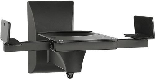 Support mural pour enceinte inclinable pivotant My Wall HB 5 l noir 2 pièces.