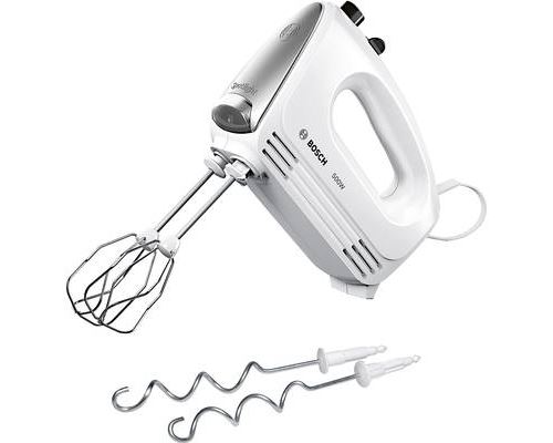 Batteur bosch 500 w blanc, argent (mat) mfq25200
