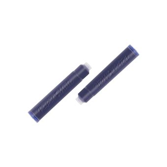 Paper Mate - 30 cartouches courtes (3 étuis de 6 cartouches) - Bleu effaçable - sous blister