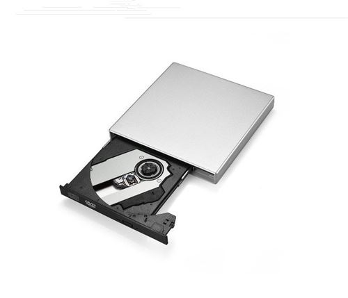 Lecteur-graveur externe GENERIQUE Lecteur/graveur cd-dvd-rw usb 3. 0 pour  pc dell branchement portable externe (noir)