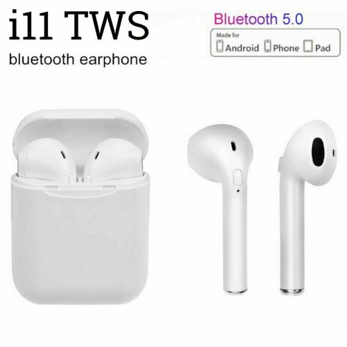 Ocolor i11 TWS Écouteurs sans fil Bluetooth sans fil pour IOS Android Pour huawei Samsung Blanc