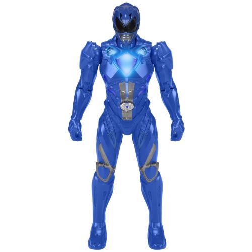 Bandai 42652 Figurine à fonction lumineuse Power Rangers Ranger Bleu 18 cm