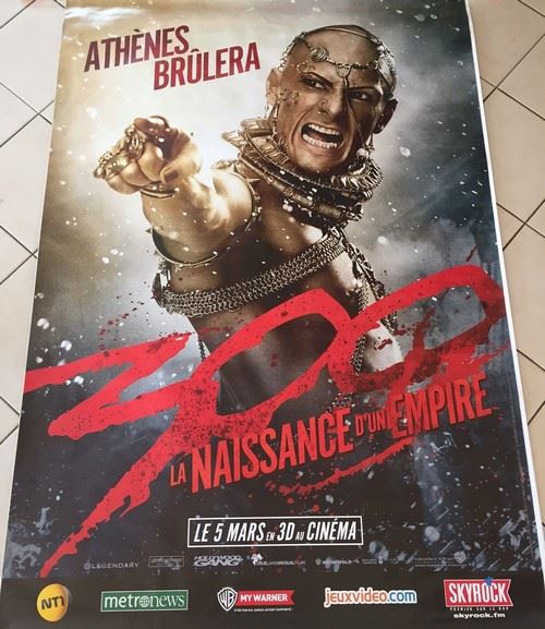 300 - La Naissance d'un Empire - 120x175 cm - AFFICHE / POSTER État correct - N/A reconditionné disponible sur Fnac
