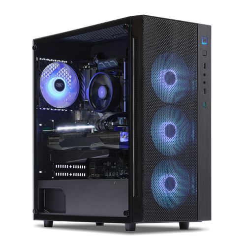PC Gamer AMD Ryzen 5 3600, GTX1650, 16Go RAM DDR4, 2To HDD, USB 3.1. PC Gaming Advanced. Unité centrale sans OS