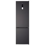 CHIQ Réfrigérateur congélateur bas FBM351NEI42 351L (257 + 94) Froid ventilé, No Frost, Acier inoxydable, portes réversibles, A++, 39 db, 12 ans de garantie sur le compresseur