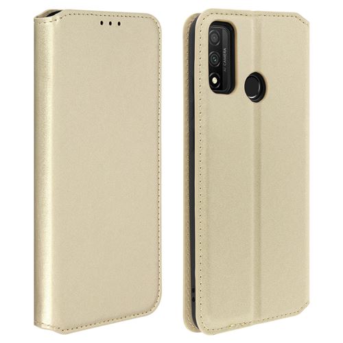 Avizar Housse pour Huawei P smart 2020 Porte-cartes Fonction Support Fin et Élégant Or