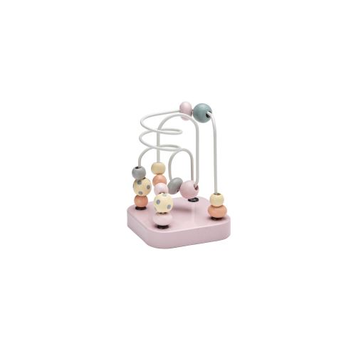 Circuit de perles mini Edvin rose Kid's Concept