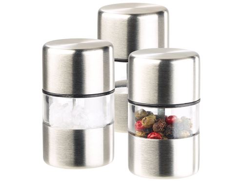 3 mini moulins à poivre Ø 3 cm