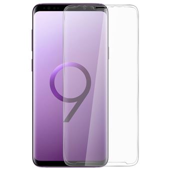Film Galaxy S9 Plus Verre trempé Incurvé 5D Full Cover Protection Avizar Transparent - 1