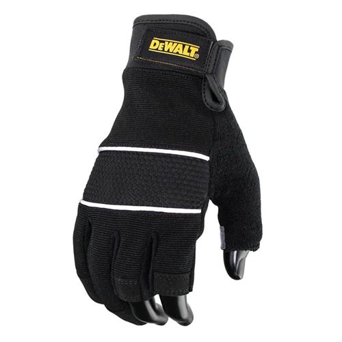 Dewalt Gants De Travail 3 Doigts Noir Dpg214L Eu