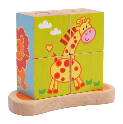 Cube À Formes «Animaux»