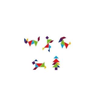 Tangram magnétique eurekakids