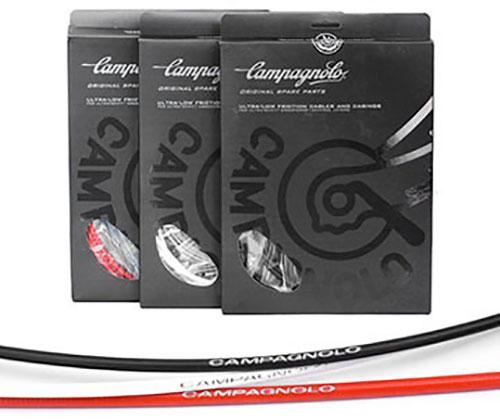 Campagnolo Dérailleurs Campagnolo Cables And Cases Set Us+ps Red One Size