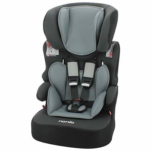 Nania Siège d'auto Beline Access Groupe 1+2+3 Gris