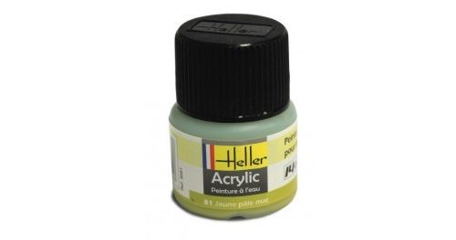 Heller - 9081 - maquette - jaune pale mat