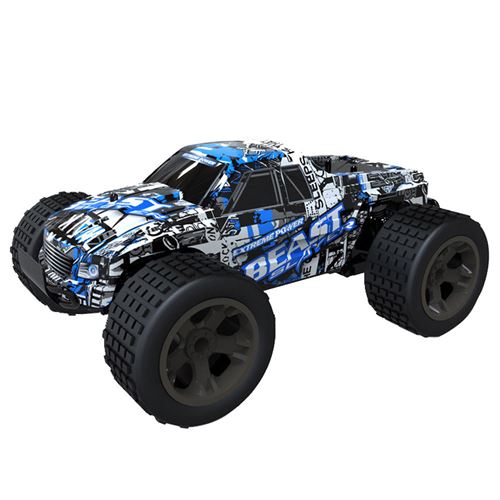 1:20 2WD haute vitesse RC voiture de course 4WD camion télécommandé tout-terrain Buggy jouets - Multicolore