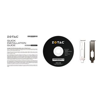 ZOTAC GeForce GT 710 carte graphique - GF GT 710 - 2 Go - 1