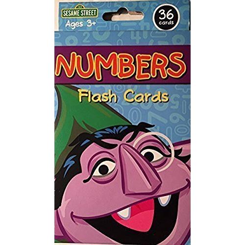 Sesame Street Numbers Flash Cards 2015