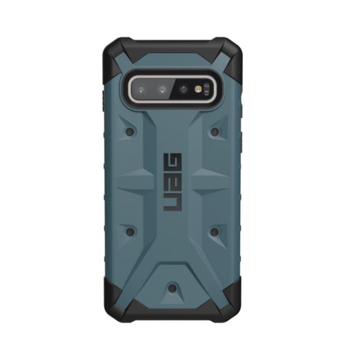 UAG Rugged Case for Samsung Galaxy S10 [6.1-inch screen] - Pathfinder Slate - Achterzijde behuizing voor mobiele telefoon - composiet - lei - voor Samsung Galaxy S10