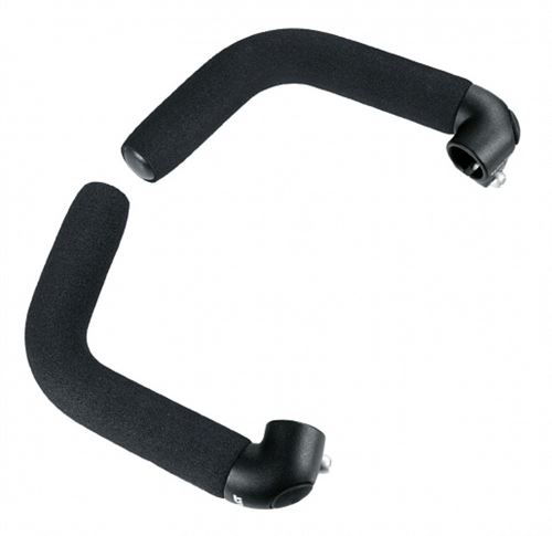 Ergotec BAR ENDS TOURING L NOIR